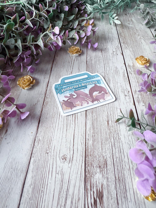 Andarna's Snackies Sticker | Fourth Wing