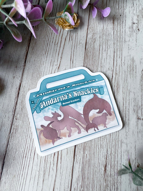 Andarna's Snackies Sticker | Fourth Wing