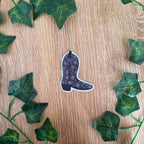 Cowboy Boot Sticker