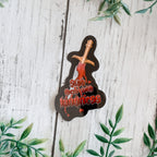 Stab Them With Kindness Sticker