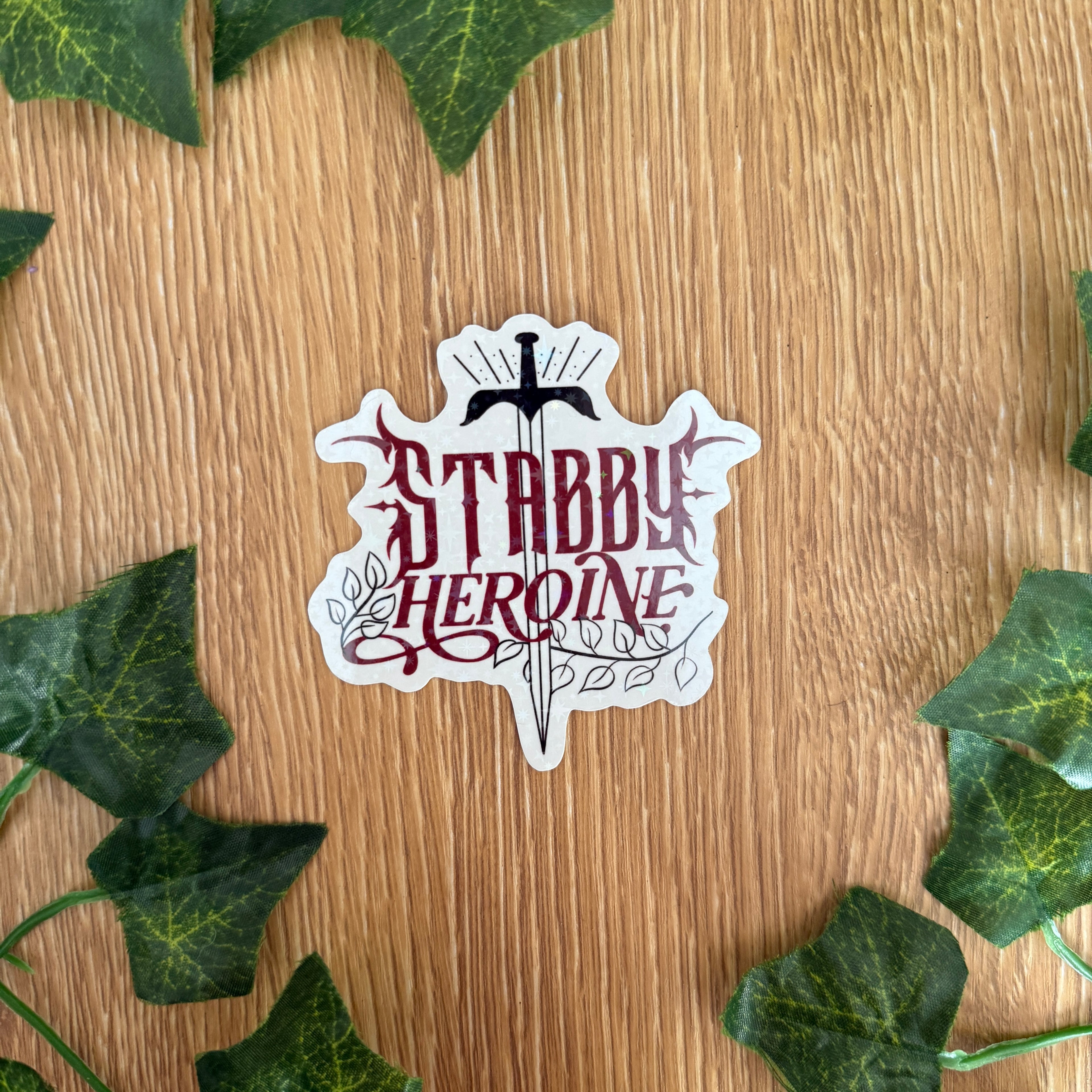 Stabby Heroines Sticker