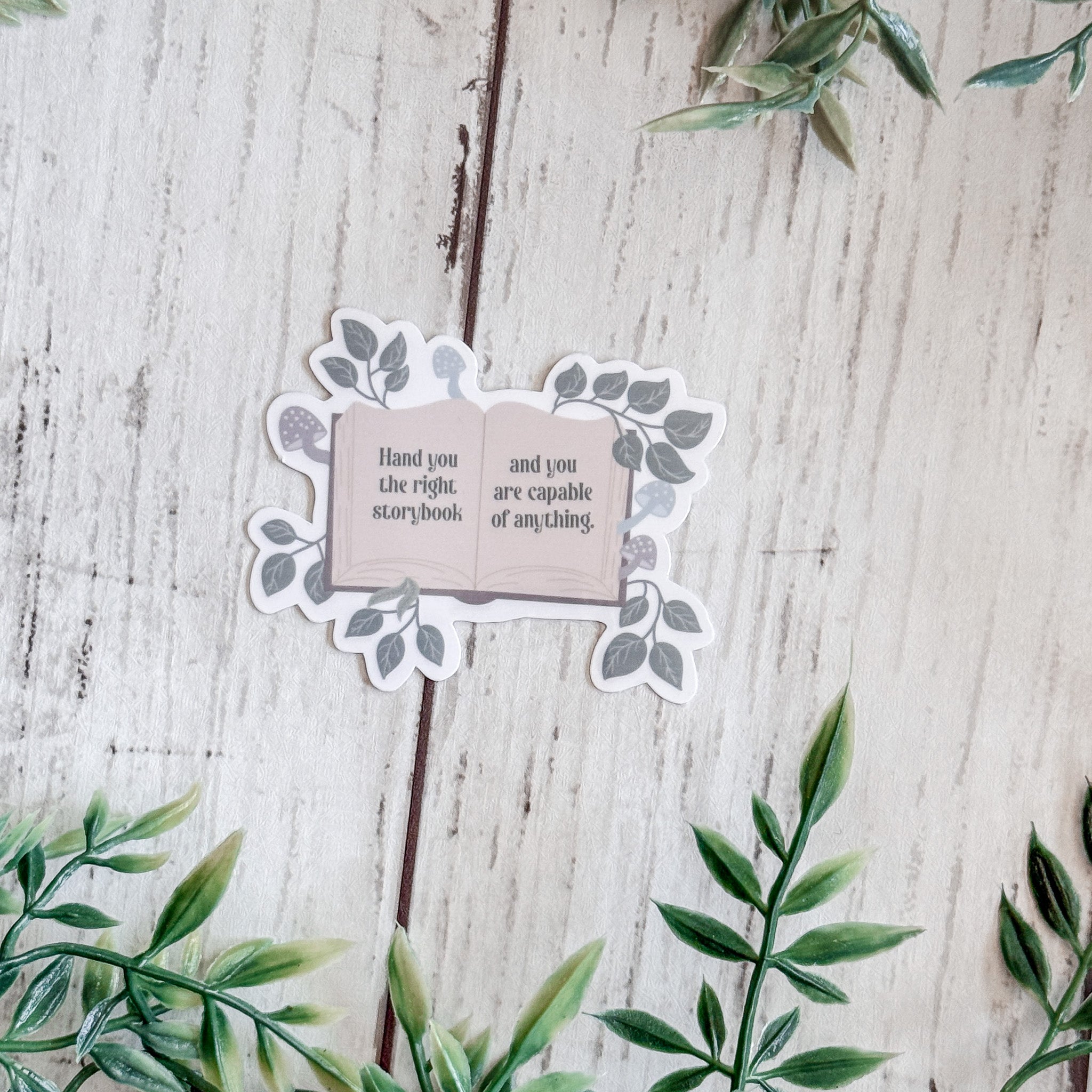 Hand You the Right Storybook Sticker