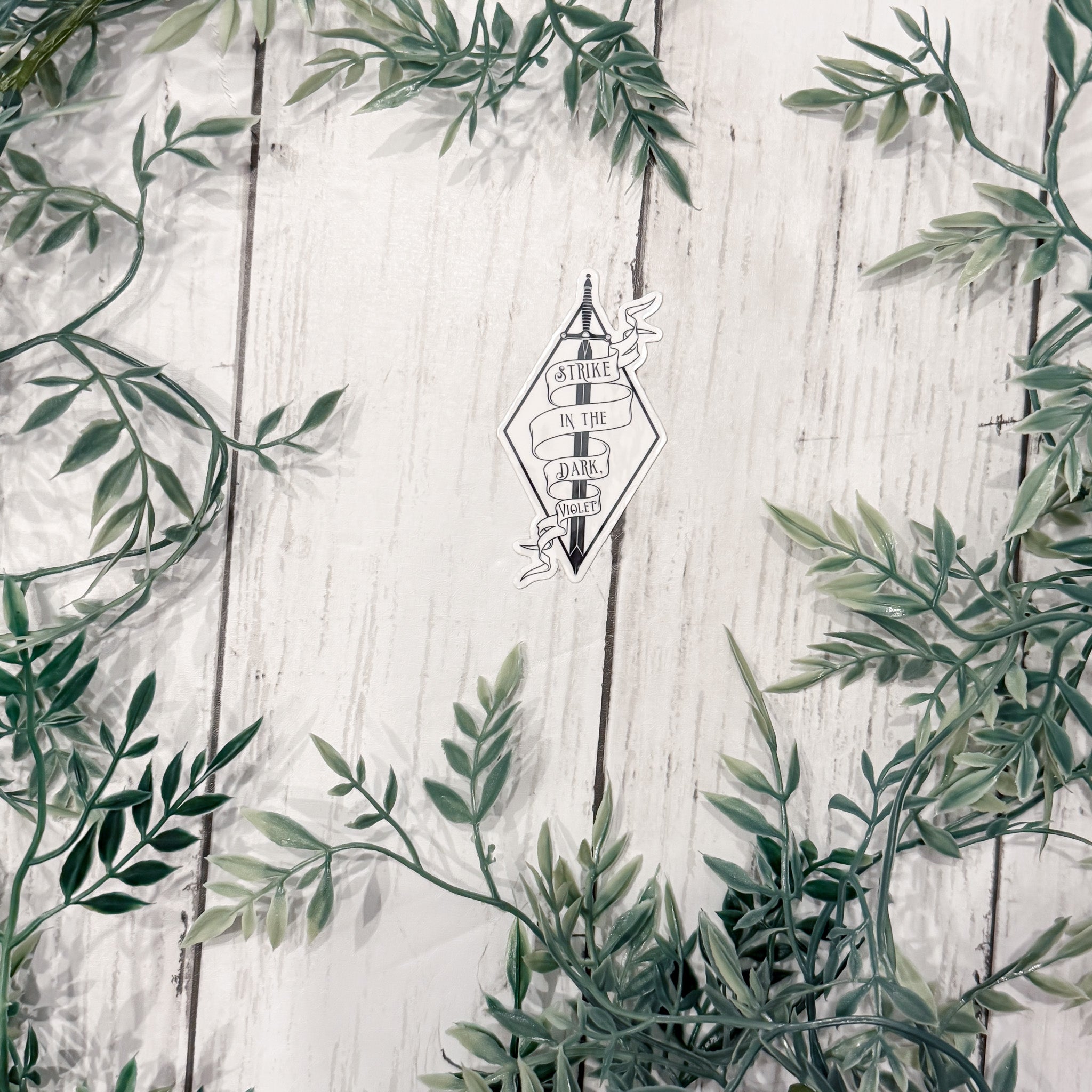 Strike in the Dark Sticker