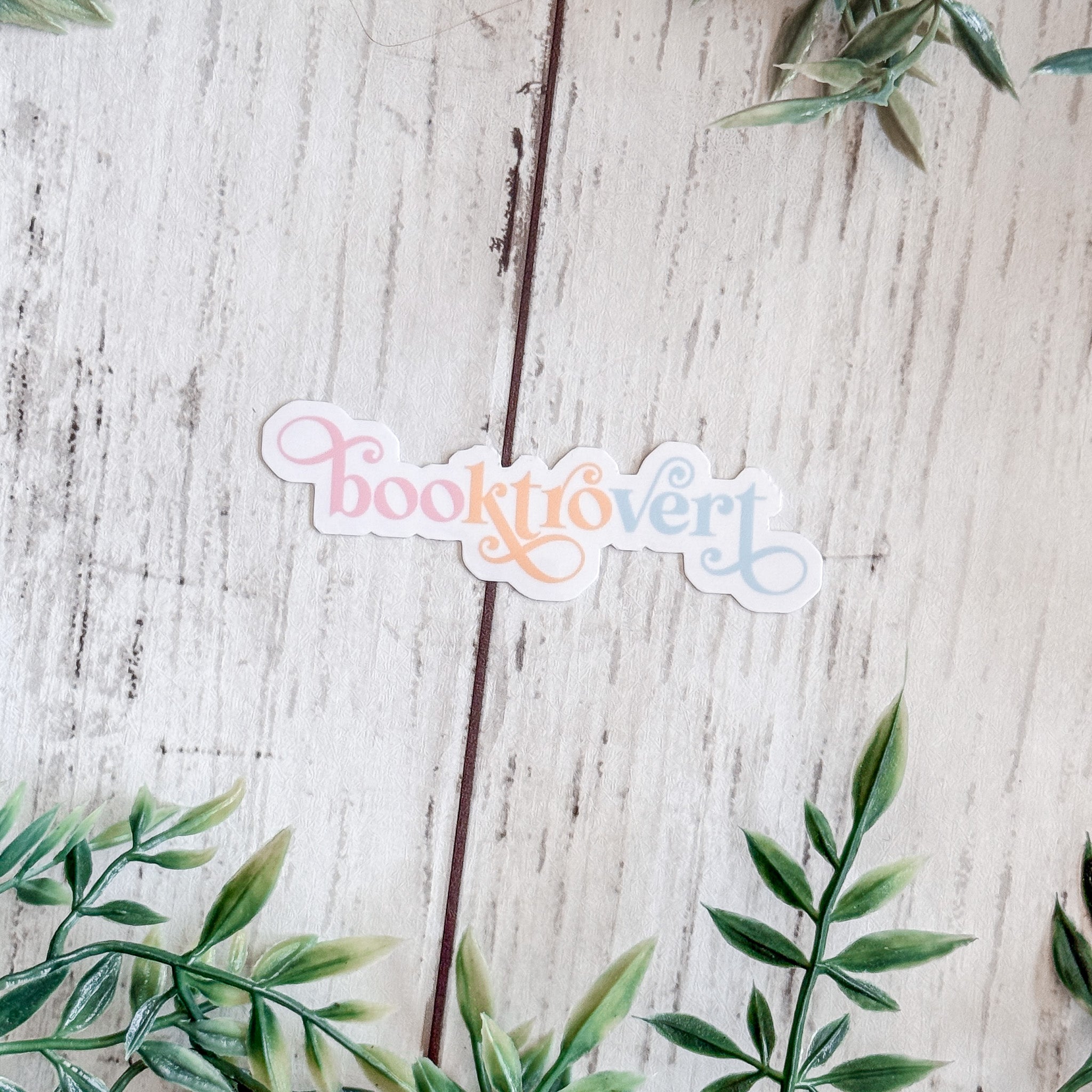 Booktrovert Sticker