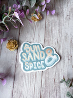 Sun, Sand & Spice Sticker