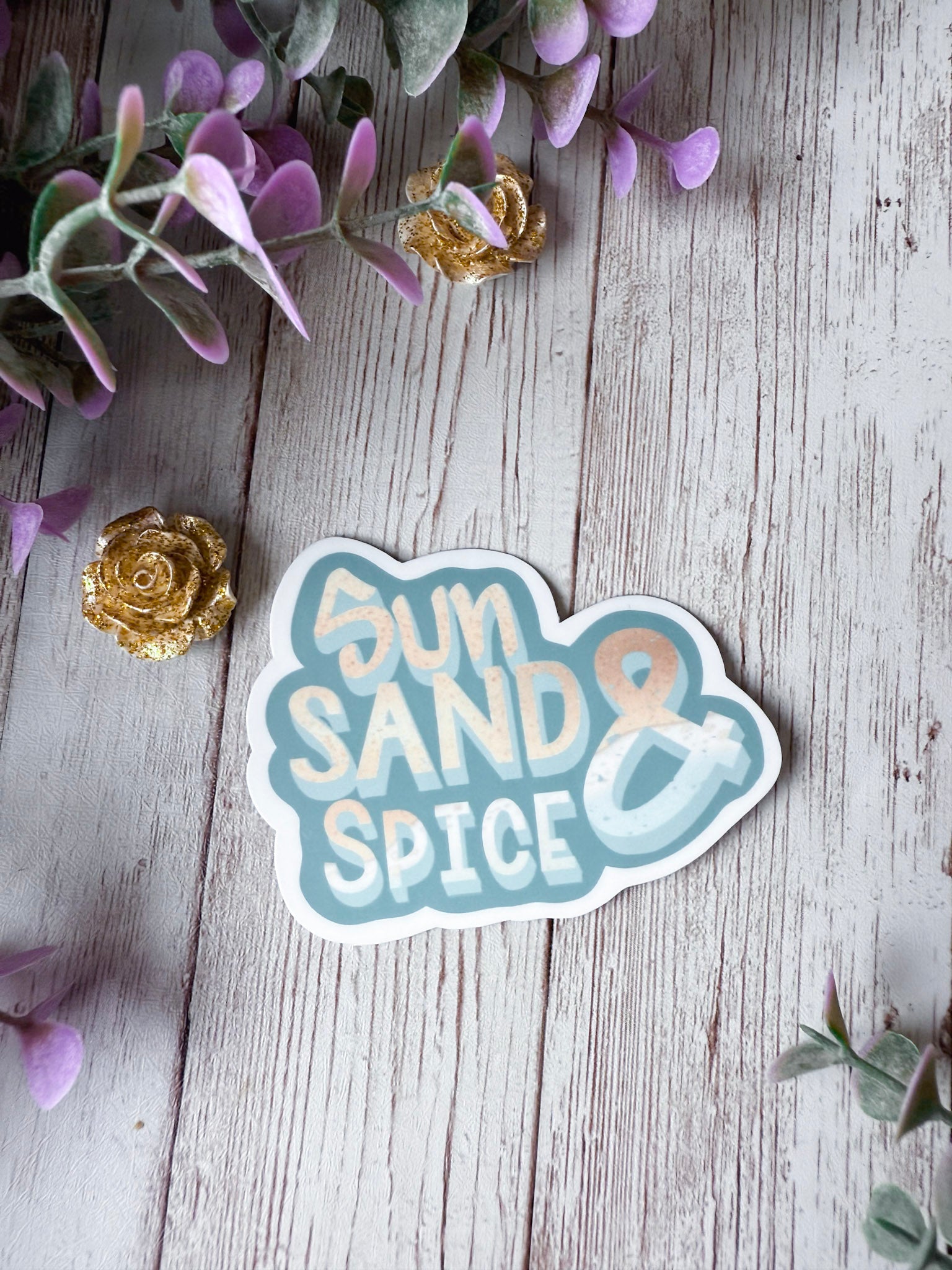 Sun, Sand & Spice Sticker