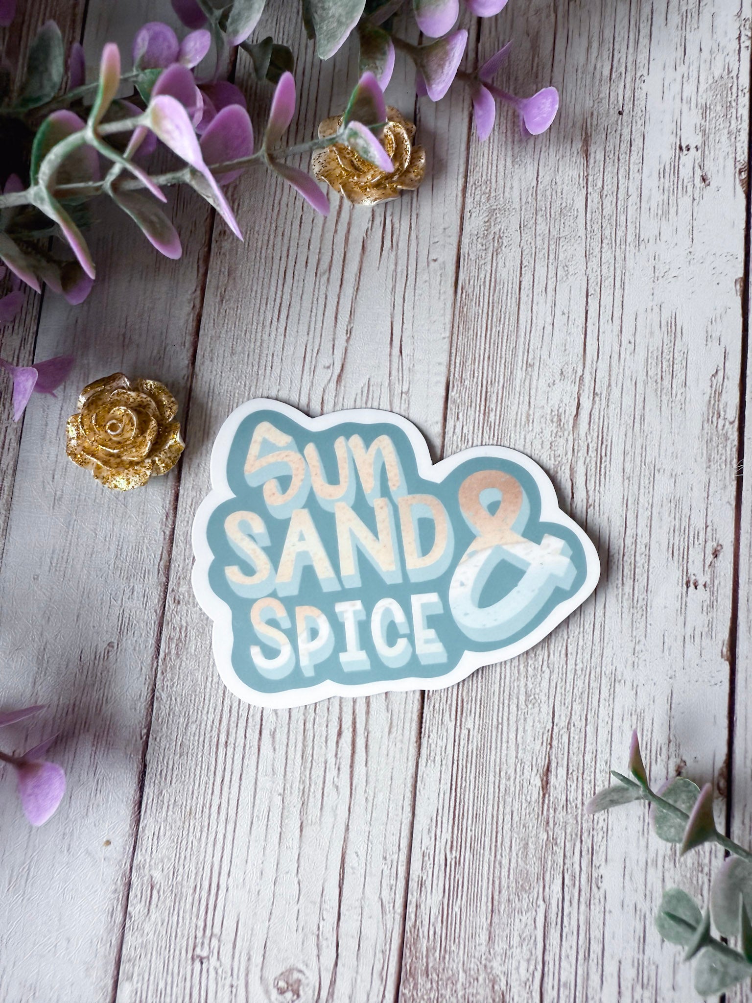 Sun, Sand & Spice Sticker
