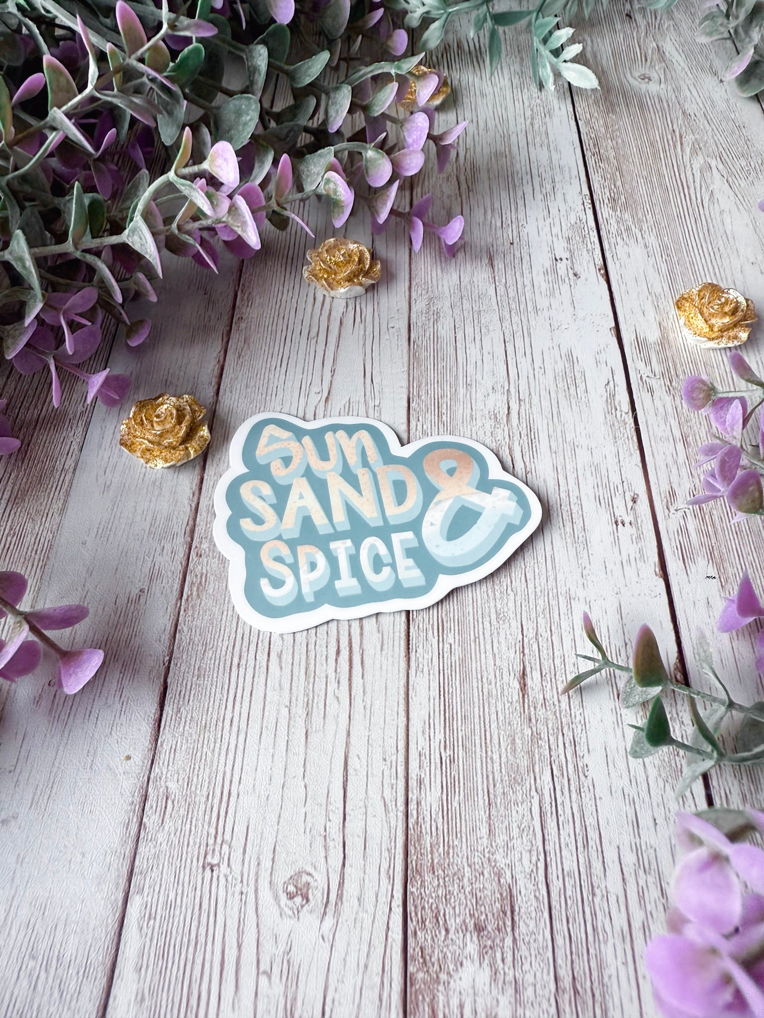 Sun, Sand & Spice Sticker