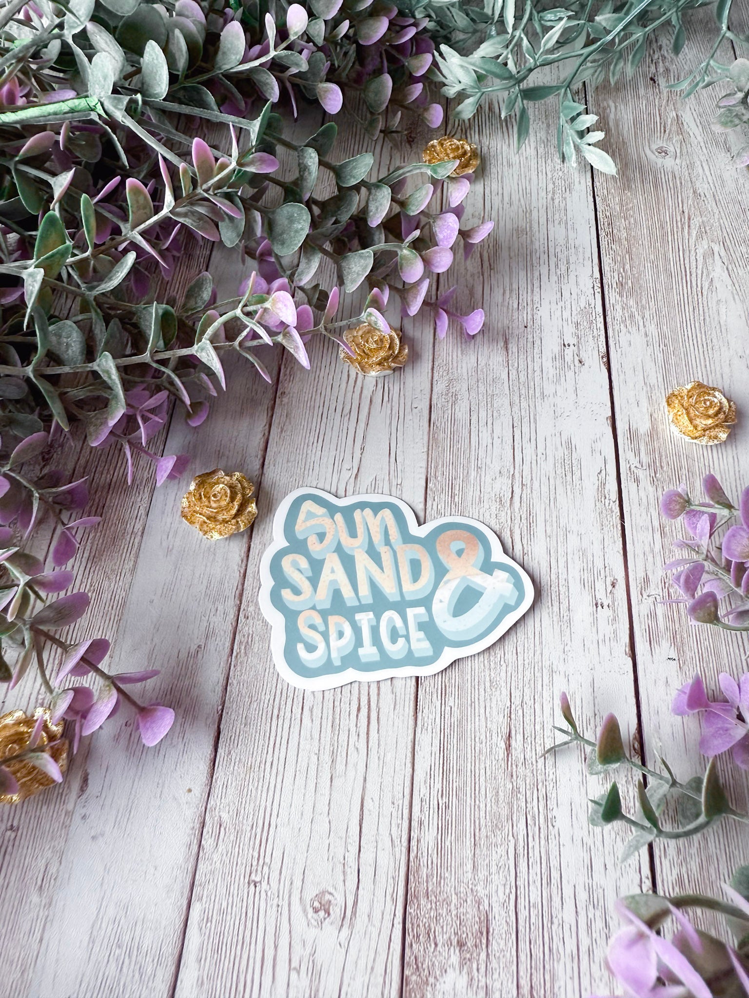 Sun, Sand & Spice Sticker