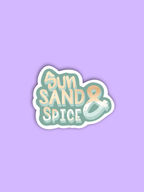 Sun, Sand & Spice Sticker