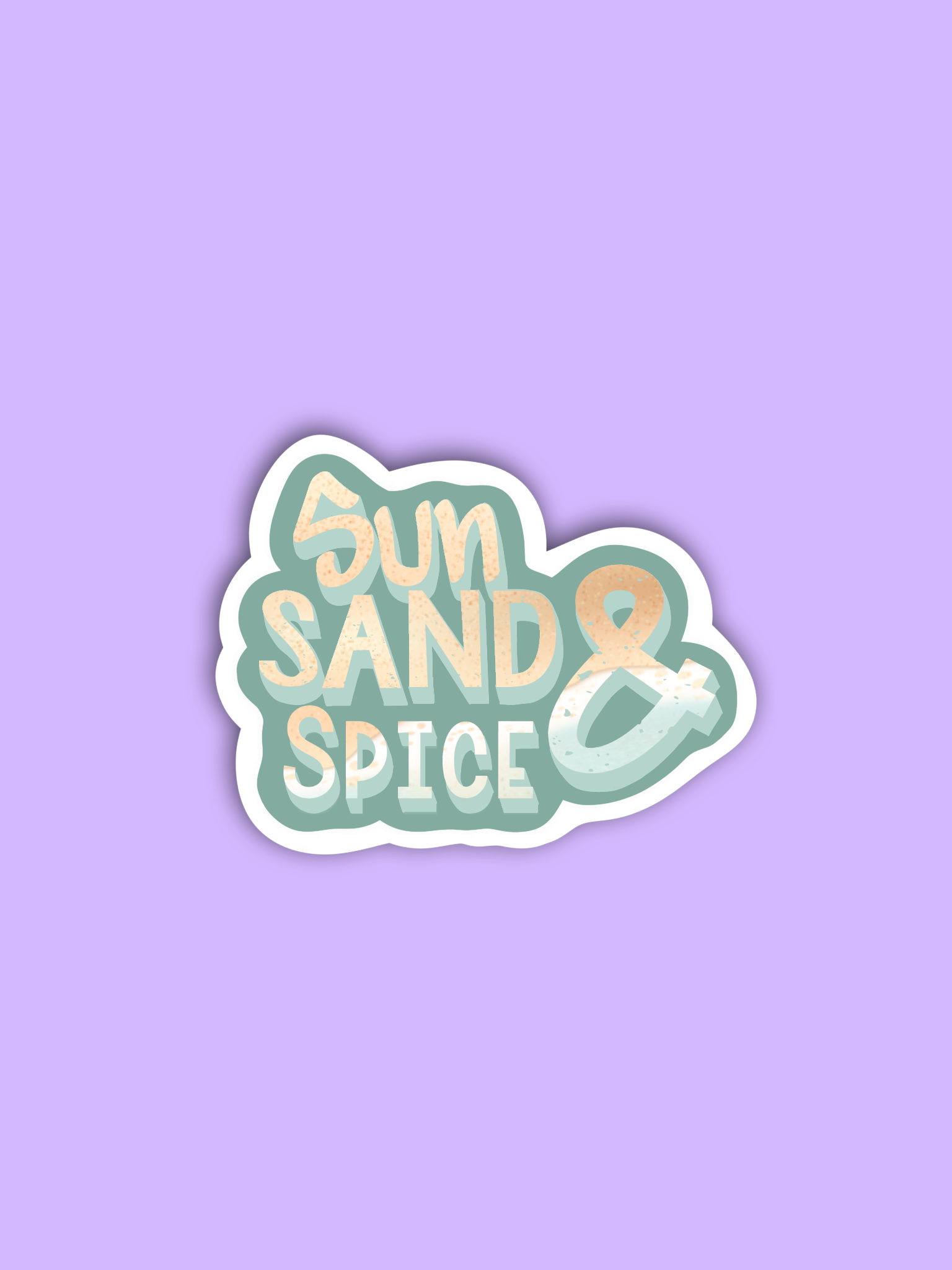 Sun, Sand & Spice Sticker