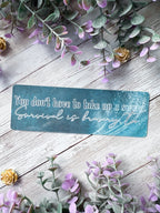 You Don't Have To Take Up A Sword Bookmark