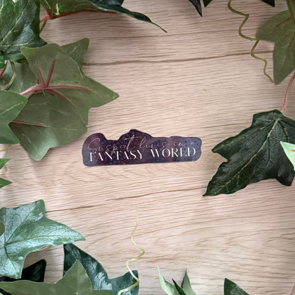 Suspect Lives in a Fantasy World