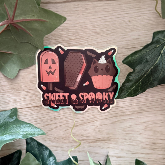 Glow-In-The-Dark Sweet & Spooky Sticker