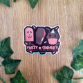 Glow-In-The-Dark Sweet & Spooky Sticker (Misprint)