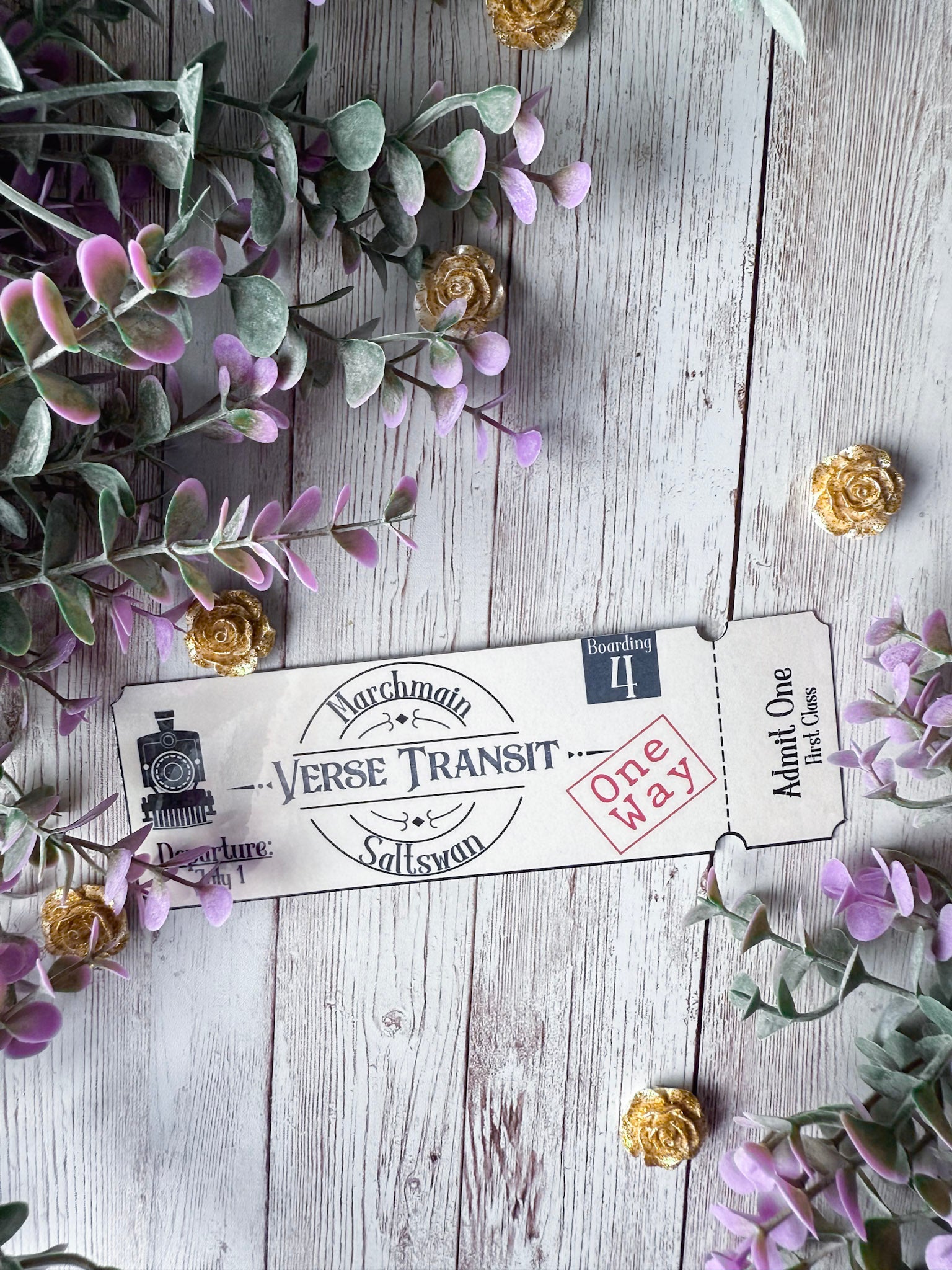 Verse Transit Bookmark