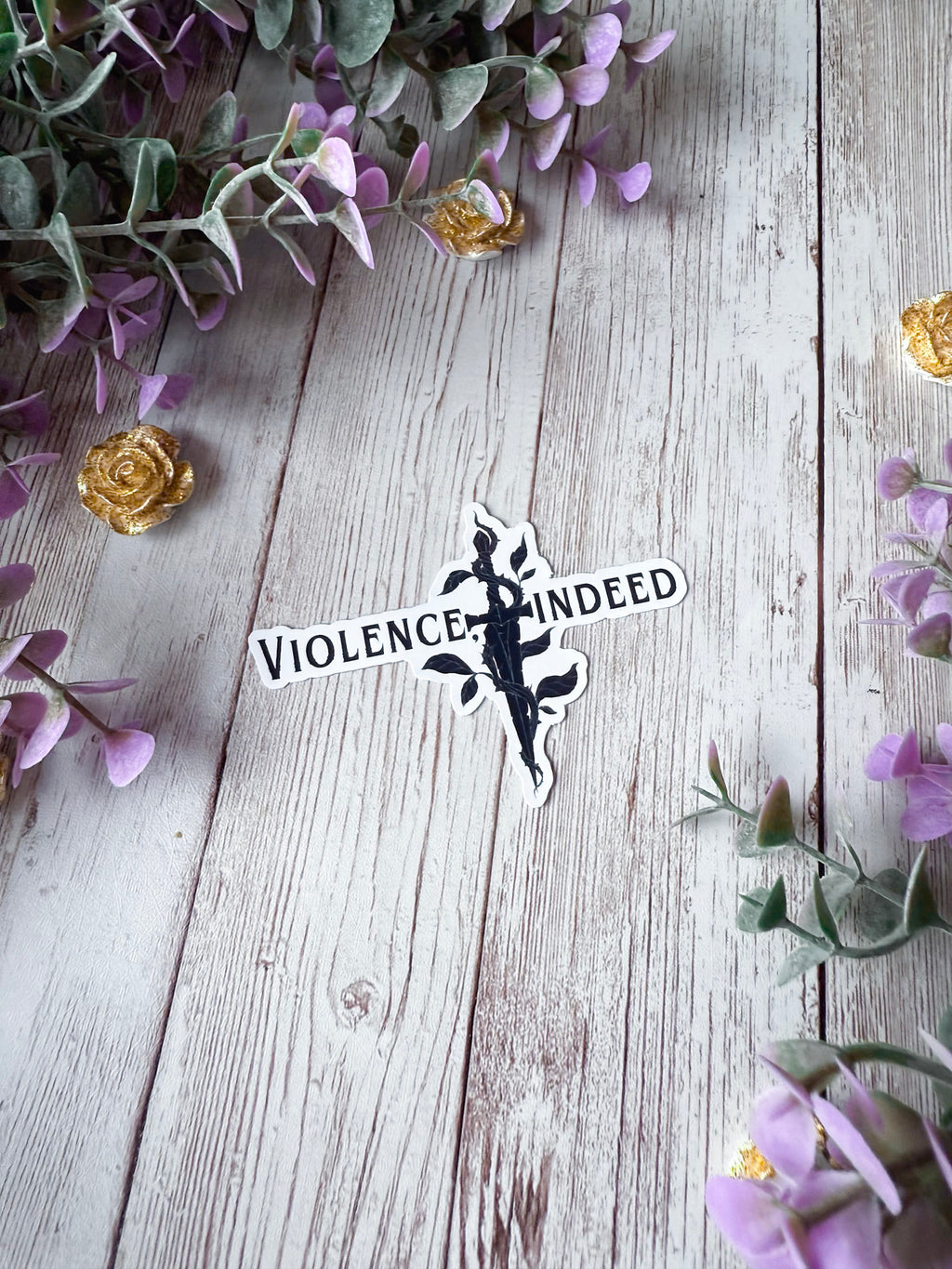 Violence, Indeed Sticker