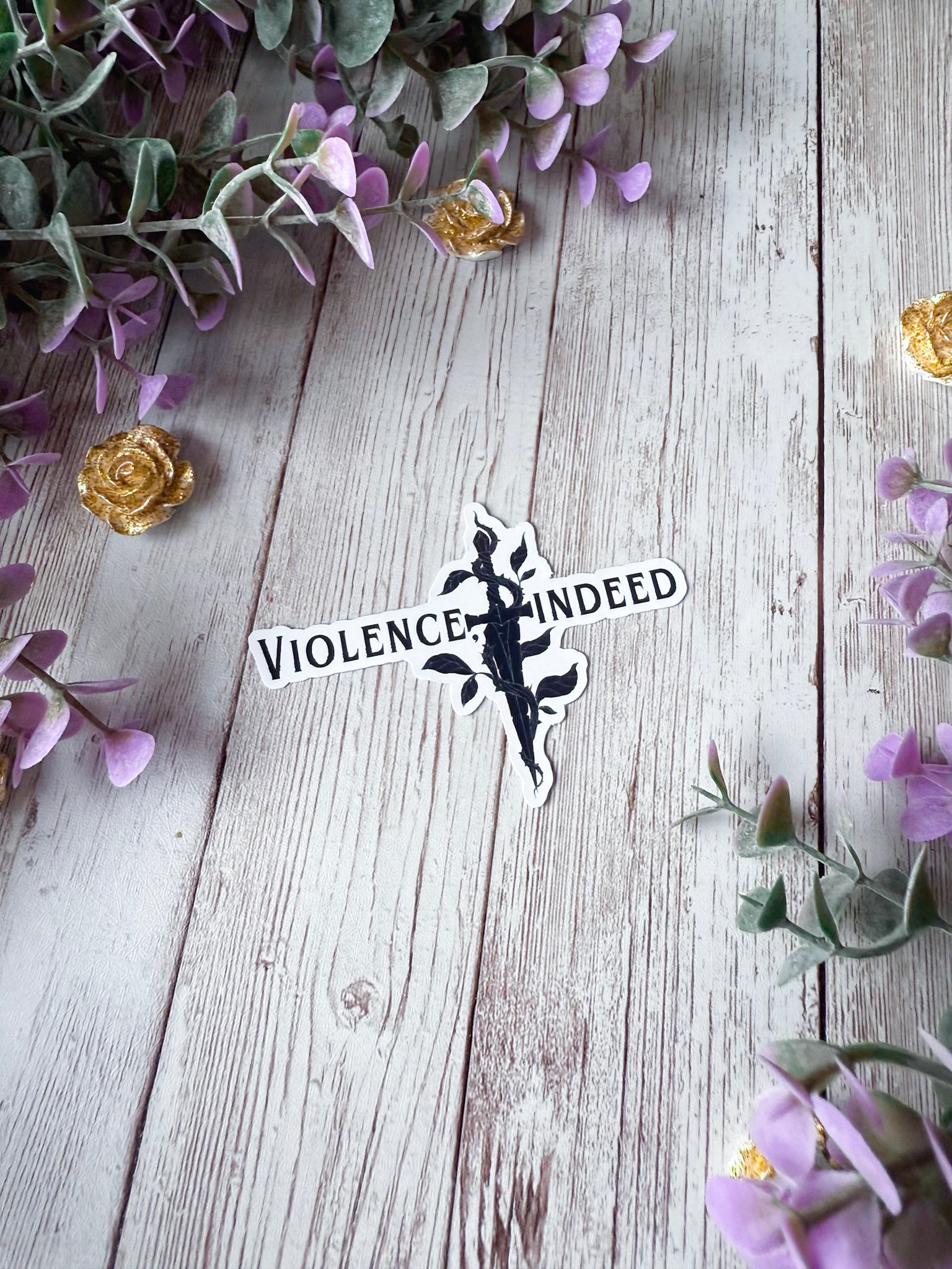 Violence, Indeed Sticker