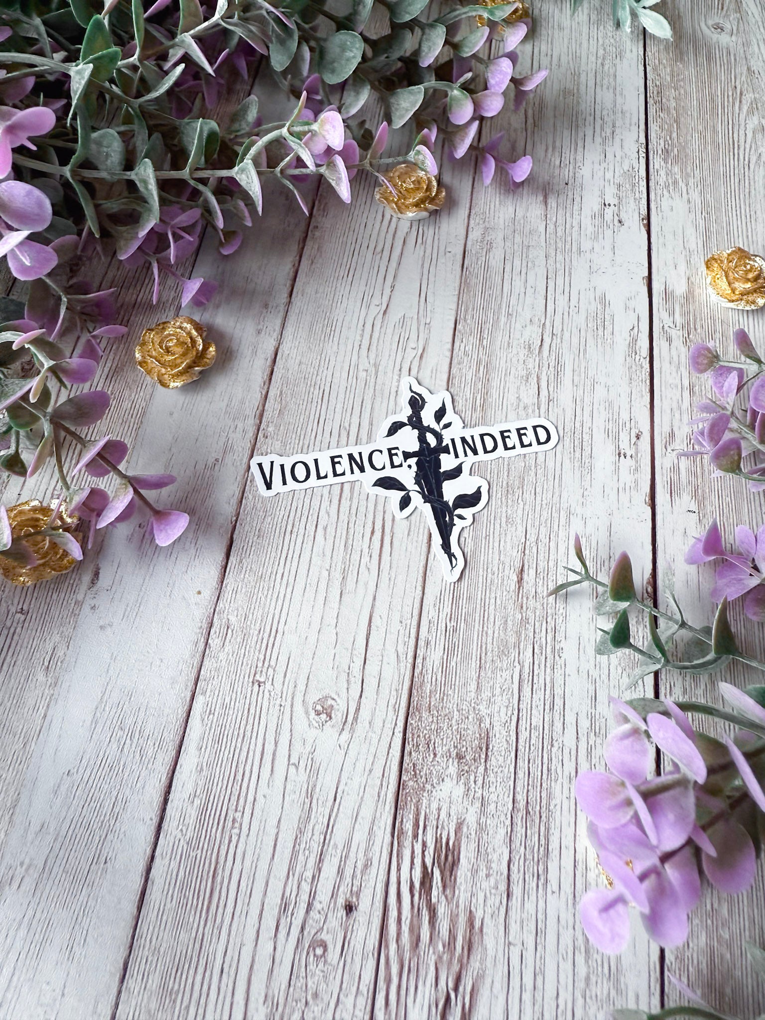 Violence, Indeed Sticker